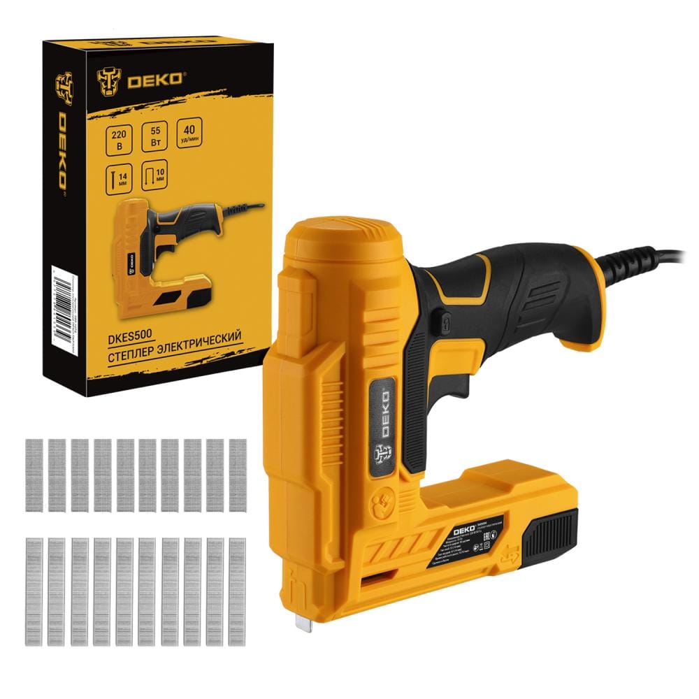 Степлер электрический DKES500 Deko
