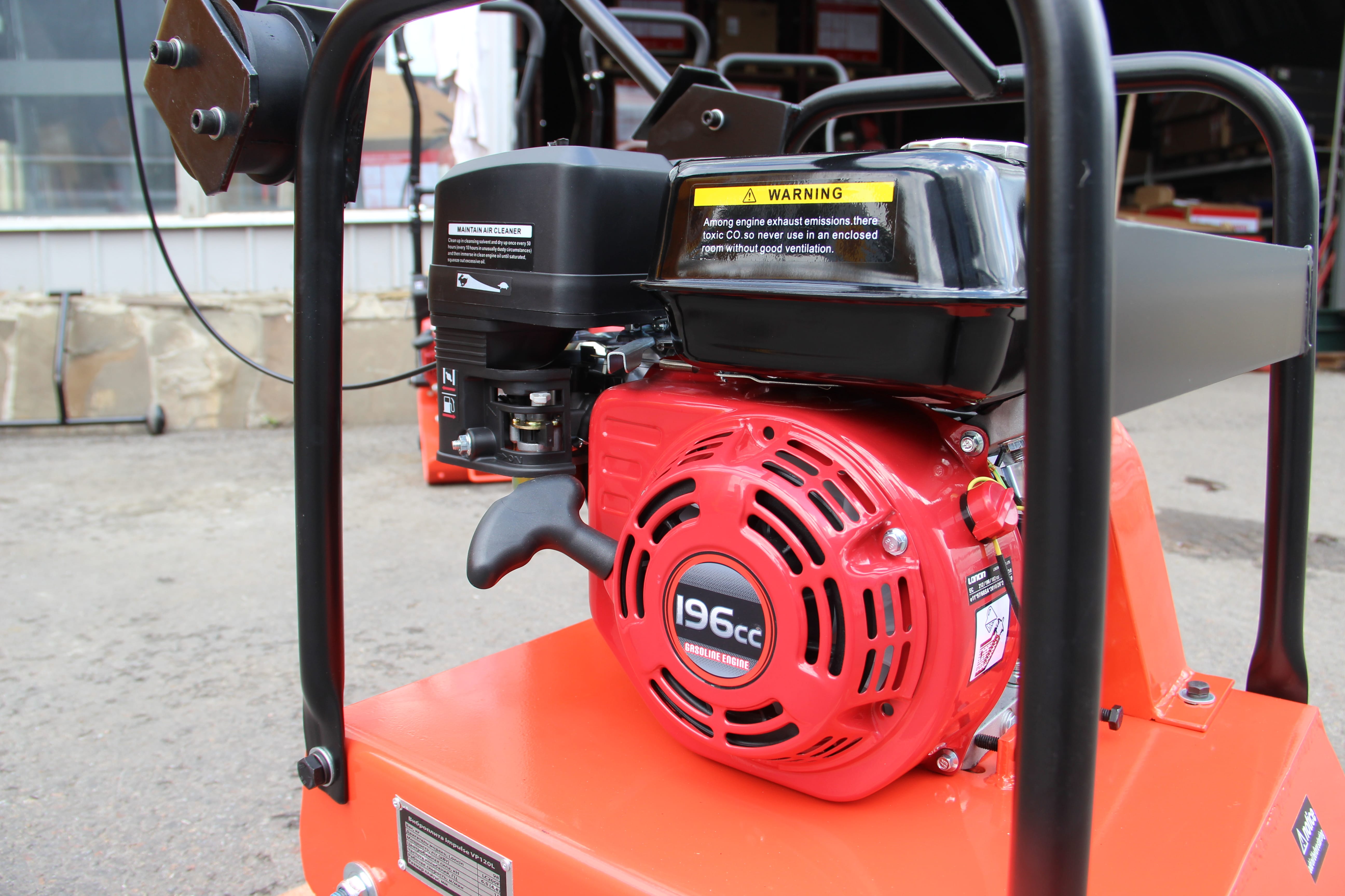 Виброплита VP120L Loncin LC200F Impulse