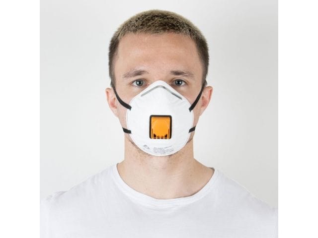 Респиратор JM-8622 формов. с клап. FFP2 (до 12 ПДК) (без индивидуальной упаковки) JETA SAFETY