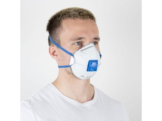 Респиратор формов. с клап. FFP2 (до 12 ПДК) (с угольным фильтром, без индивидуальной упаковки) JETA SAFETY