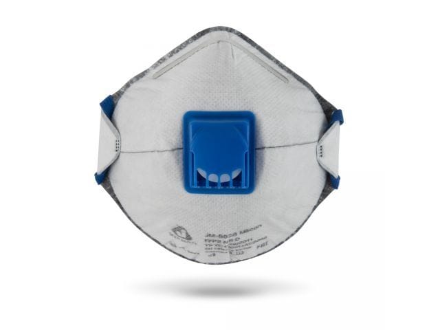 Респиратор формов. с клап. FFP2 (до 12 ПДК) (с угольным фильтром, без индивидуальной упаковки) JETA SAFETY