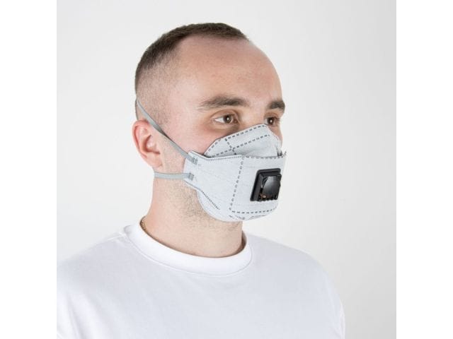 Респиратор складн. с клап. FFP2 (до 12 ПДК) (для сварки, с угольным фильтром) JETA SAFETY