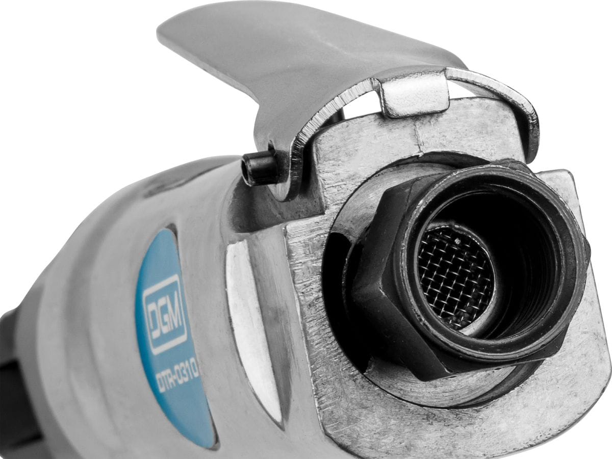 Пневмогайковерт-трещотка 1/4" (35 Нм, Ударный мех-м: single ratchet paw, 76 л/мин, 250 об/мин) DGM DTR-0310