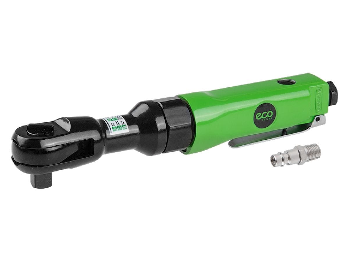 Пневмогайковерт-трещотка 1/2" 68Nm (68 Нм, 160 об/мин, расход воздуха: 120 л/мин, рабочее давление: 6,3 бар, посадочный квадрат 1/2") ECO APR-70