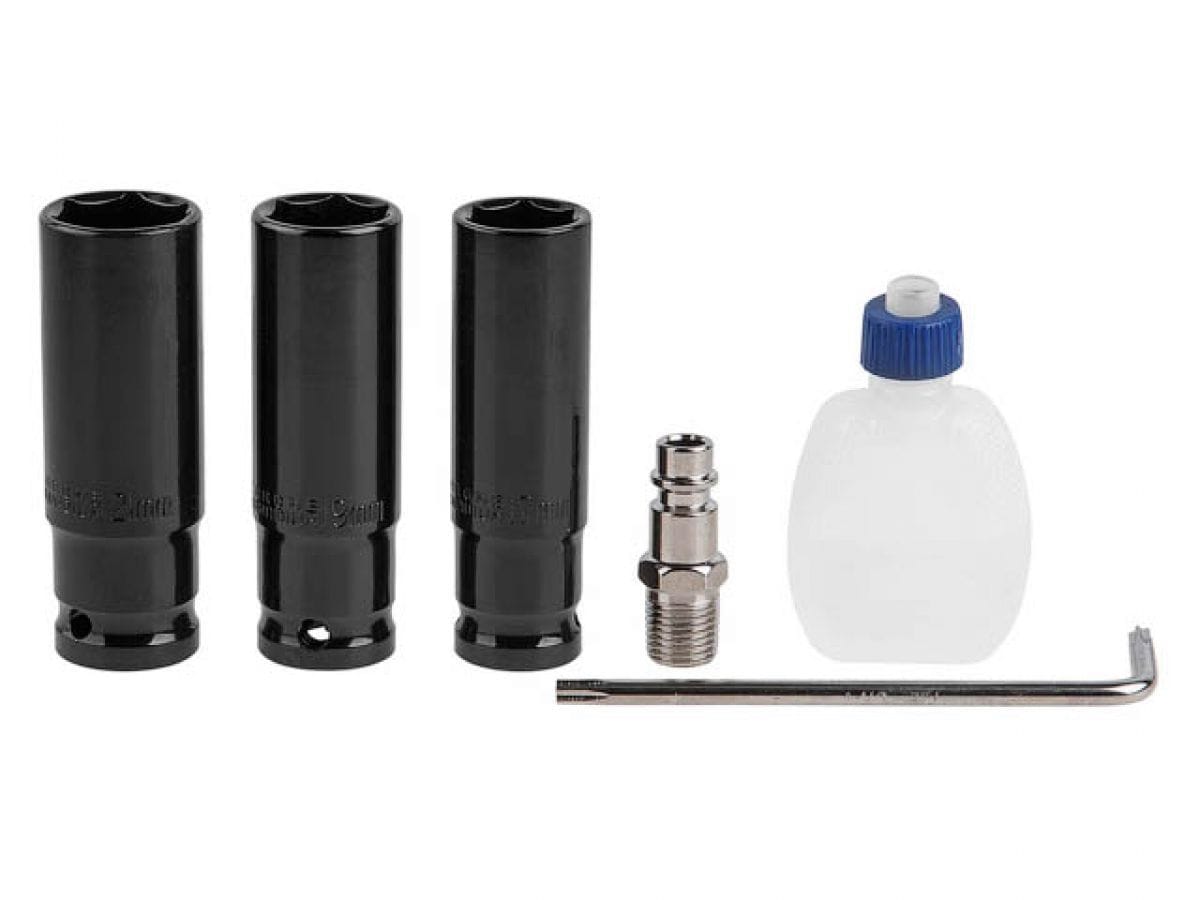 Пневмогайковерт 1/2" (950/1200 Нм (закр./откр.), 3 ступени крут.мом., twin hammer, 7500 об/мин, композитн. корпус) ECO AIW-980S