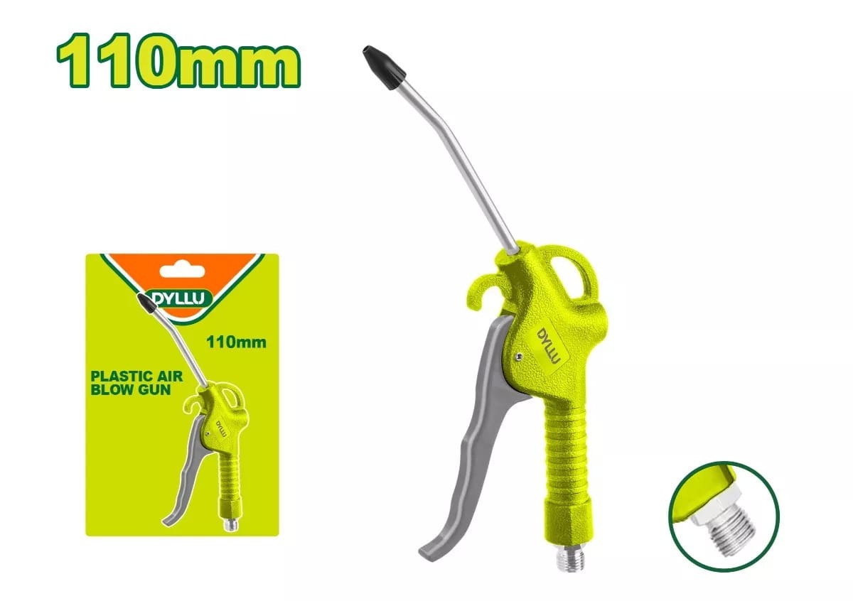 Пневмопистолет продувочный DTGA4611 с регулятором воздушного потока DYLLU