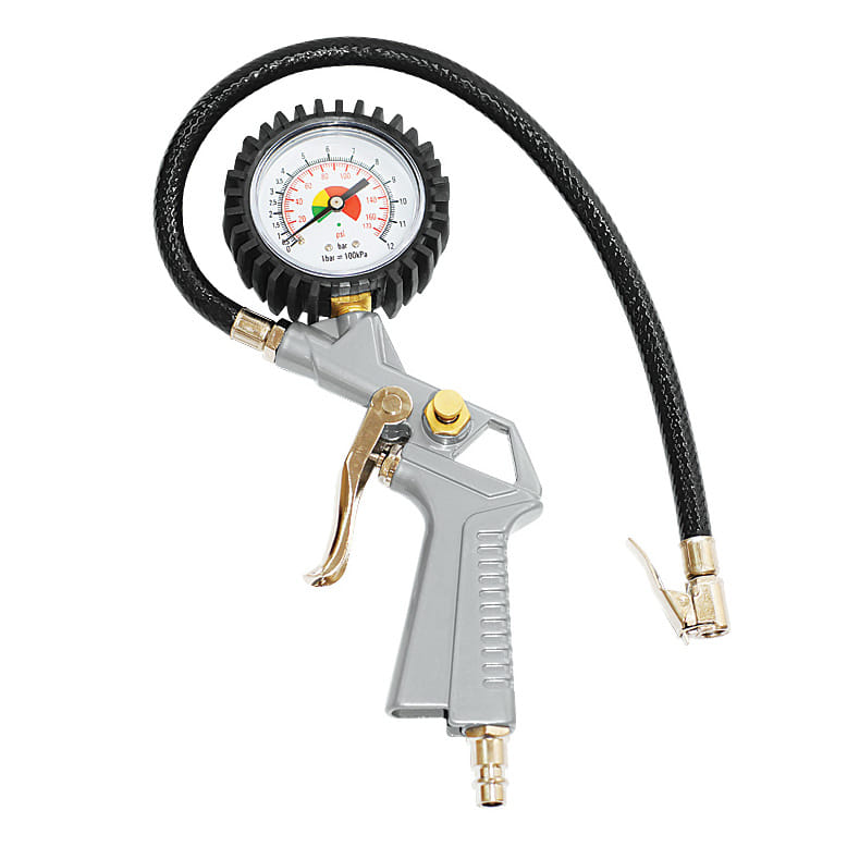 Пневмопистолет для накачки с манометром IGM140/10 Fubag