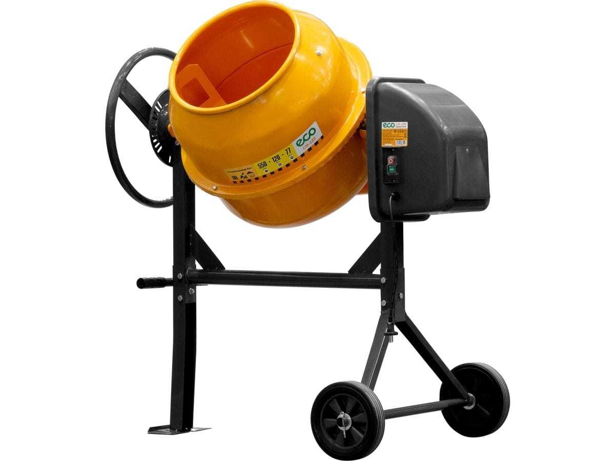 Бетоносмеситель (объём 120/77 л, 550 Вт, 230 В, вес 39 кг) ECO CM-120