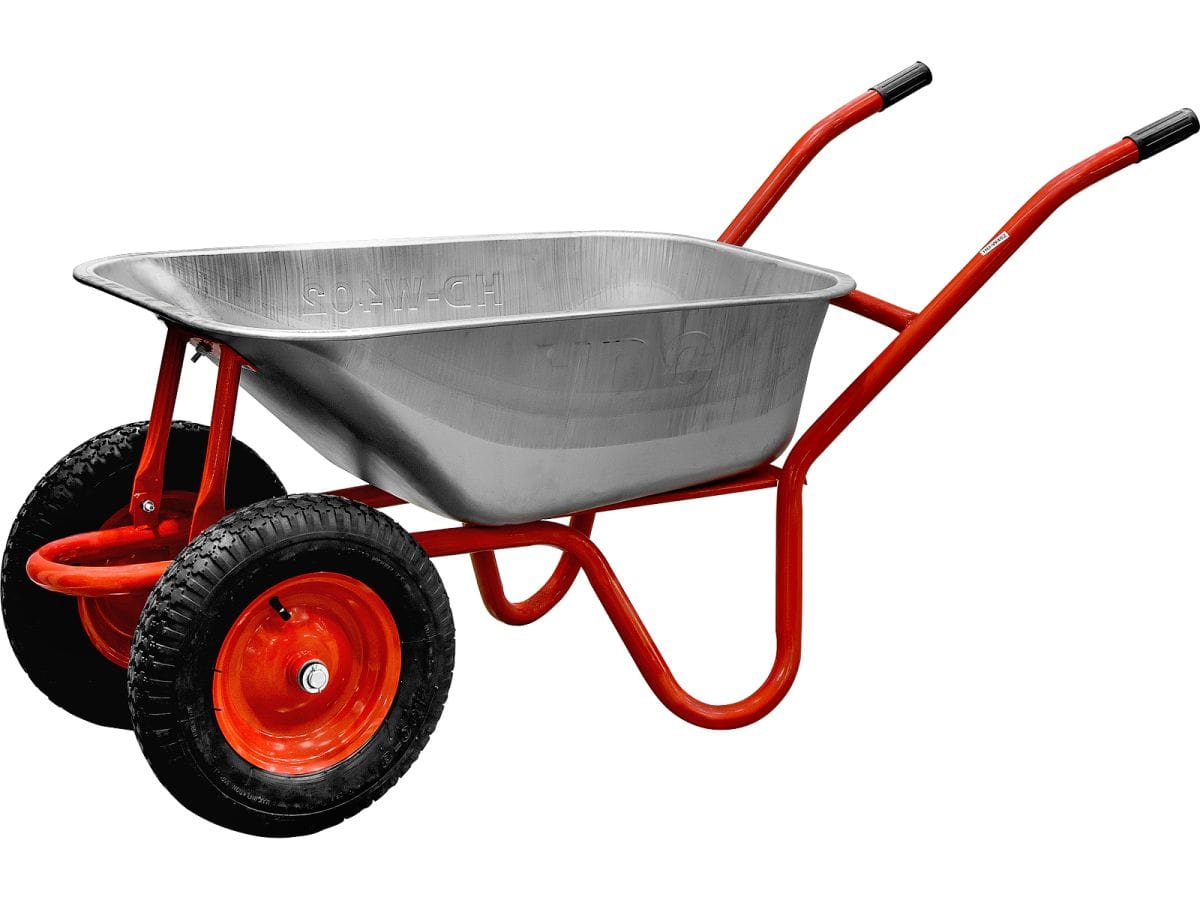 Тачка строительная (120л, 400кг, 2 пневмоколеса 4.00-8) HDC Equipment HD-W402