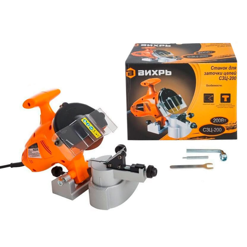 Станок для заточки цепей СЗЦ-200 ВИХРЬ
