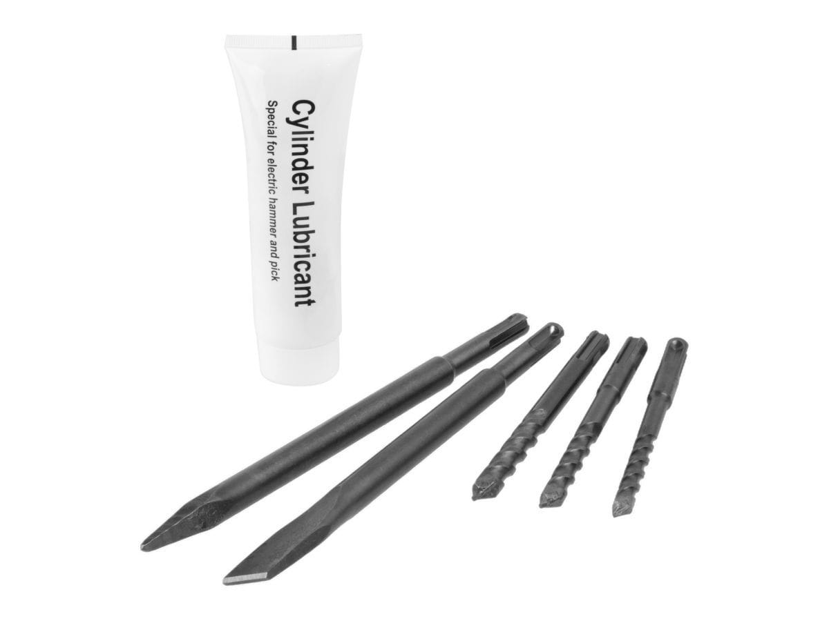 Перфоратор в чем. 1500 Вт, 1-7 Дж, 32 мм, 4 реж. + 2 зуб., 3 сверла, SDS-plus, рег. об. (вес 5 кг) BULL BH 3201