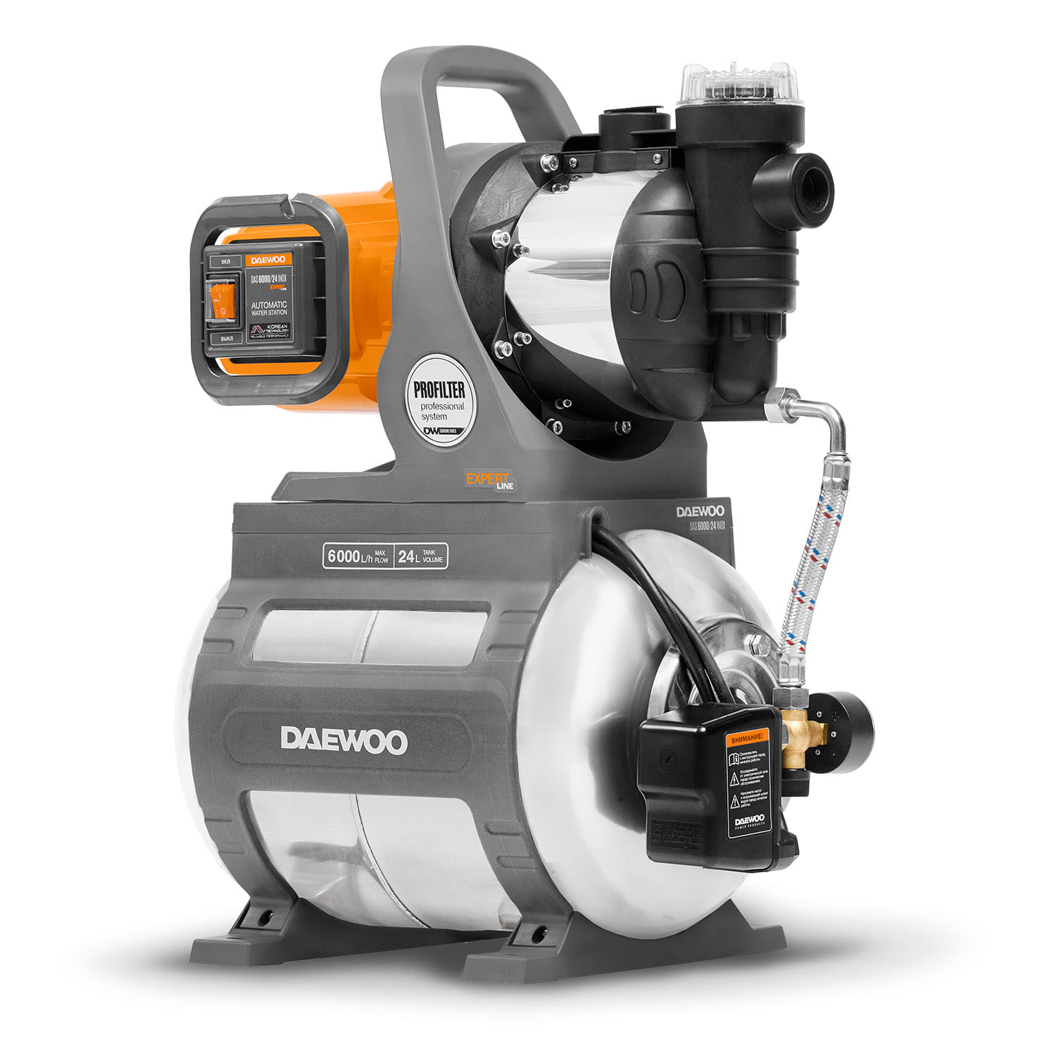 Насосная станция DAS 6000/24 INOX Daewoo Power