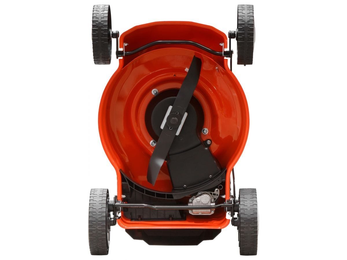 Газонокосилка бензиновая самоходная (3.5 л.с., шир. 42 см, самоходная, мульчир., стальн. корпус, травосборник 45 л) ECO LG-434