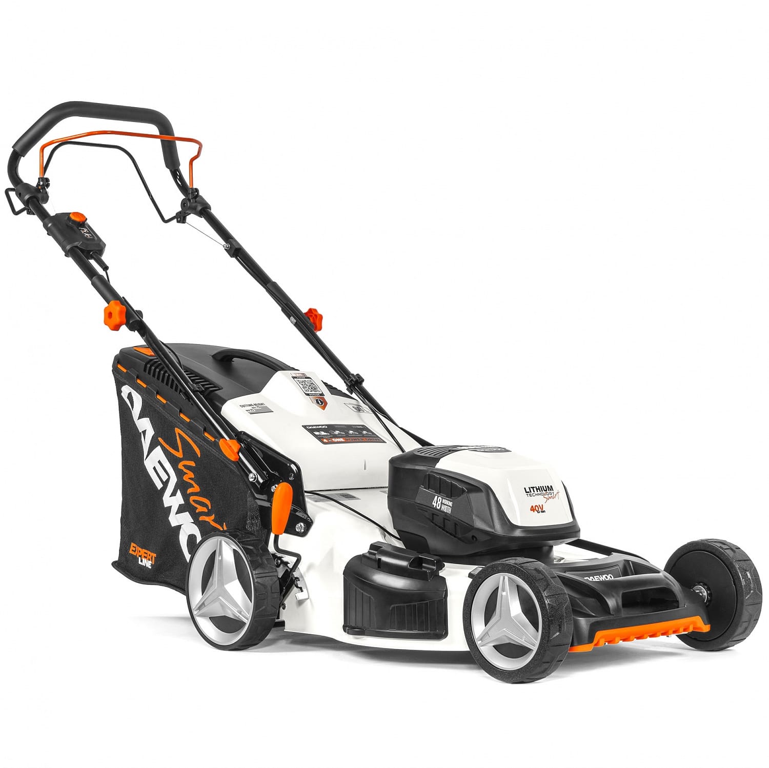 Газонокосилка аккумуляторная самоходная DLM 5040 Li-S Daewoo Power