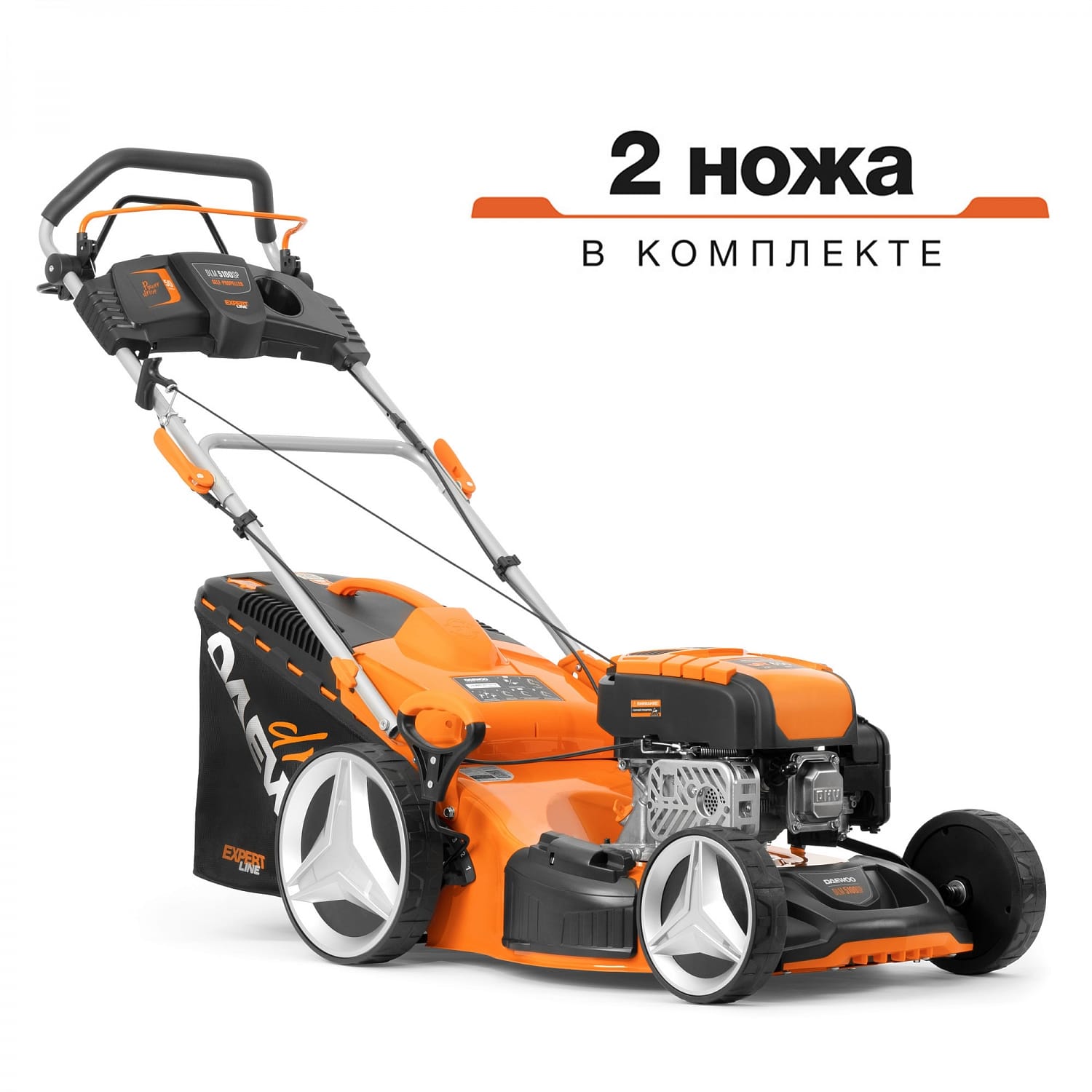 Газонокосилка бензиновая самоходная DLM 5100SP Daewoo Power