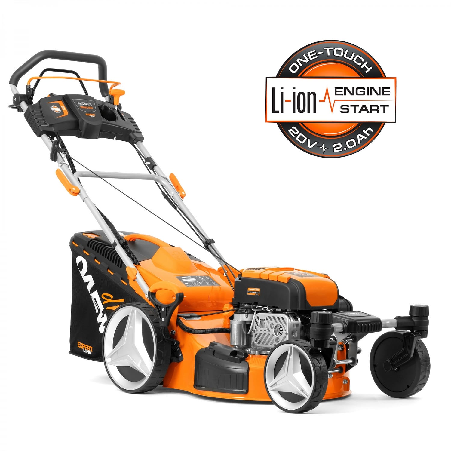 Газонокосилка бензиновая самоходная DLM 5100SVRE Daewoo Power