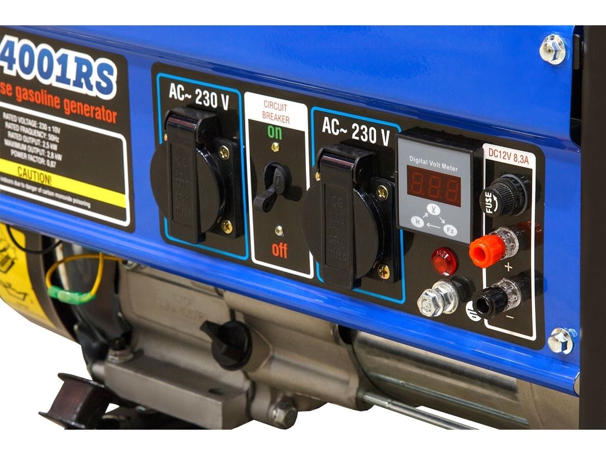 Электростанция (генератор бензиновый) PE-4001RS (2.8 кВт, 230 В, бак 15.0 л, вес 38 кг) ECO