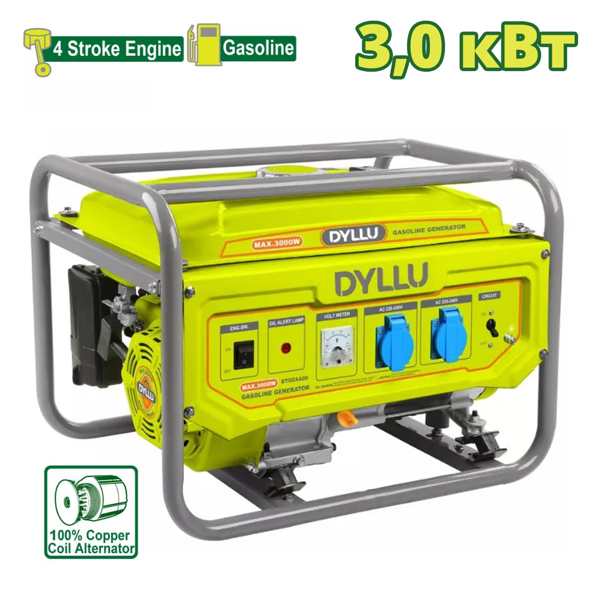 Генератор бензиновый DTGEAA06 DYLLU