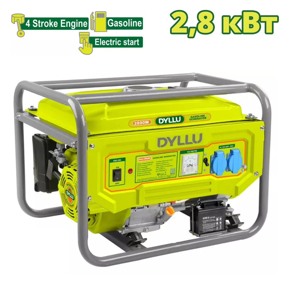 Генератор бензиновый DTGEAA05D DYLLU