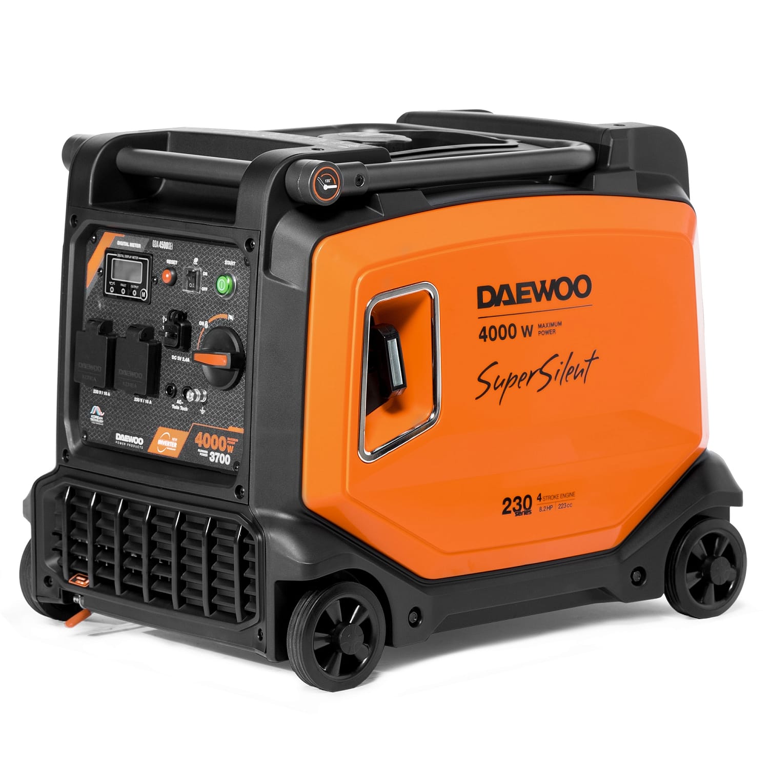 Генератор бензиновый инверторный GDA 4500SEi Daewoo Power