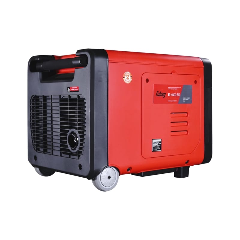 Генератор бензиновый инверторный TI 4500 ES в кожухе Fubag