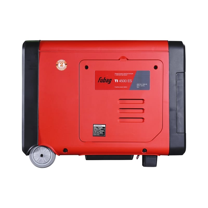Генератор бензиновый инверторный TI 4500 ES в кожухе Fubag