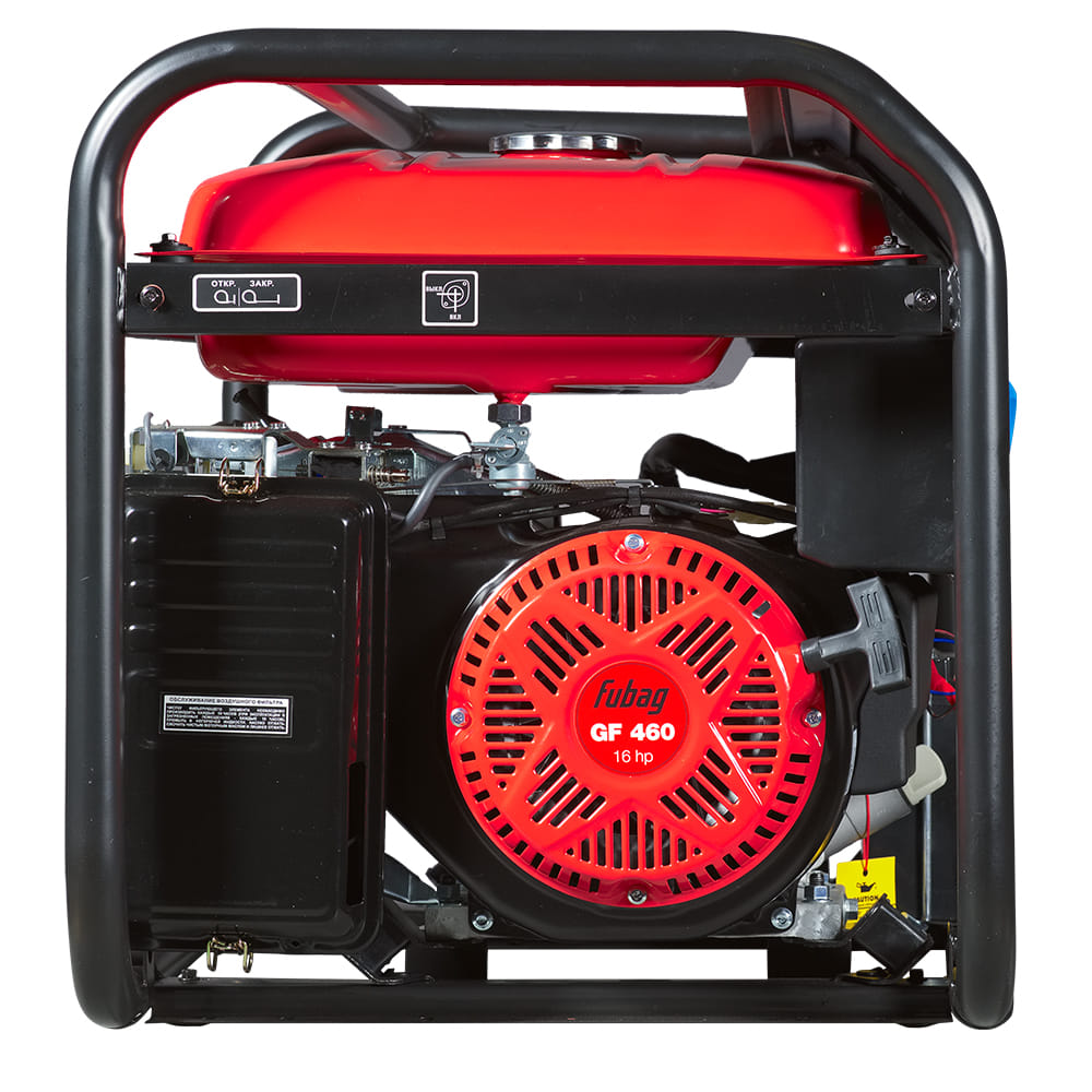 Генератор бензиновый с электростартером и коннектором автоматики Fubag BS 8500 A ES DUPLEX