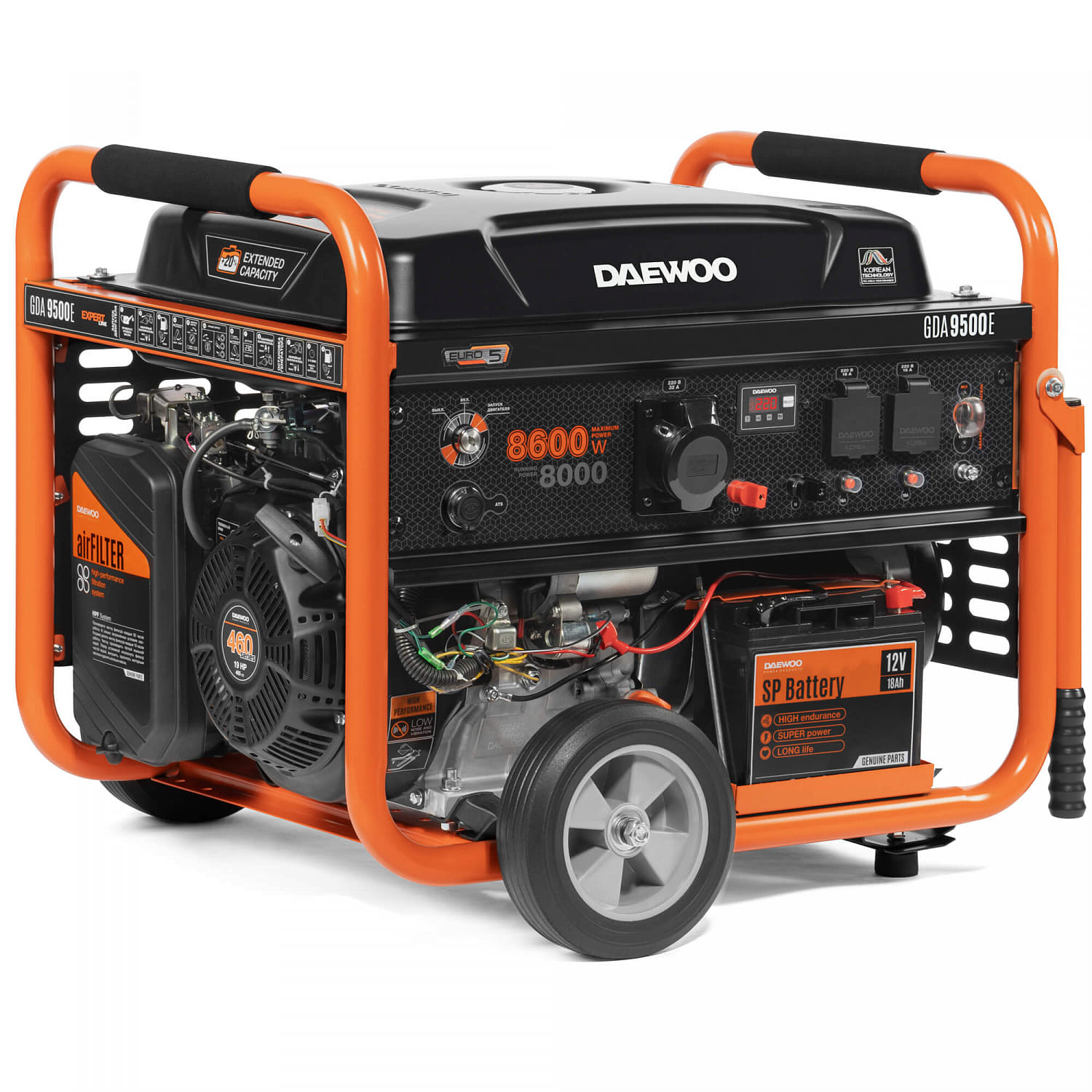 Генератор бензиновый Daewoo Power GDA 9500E