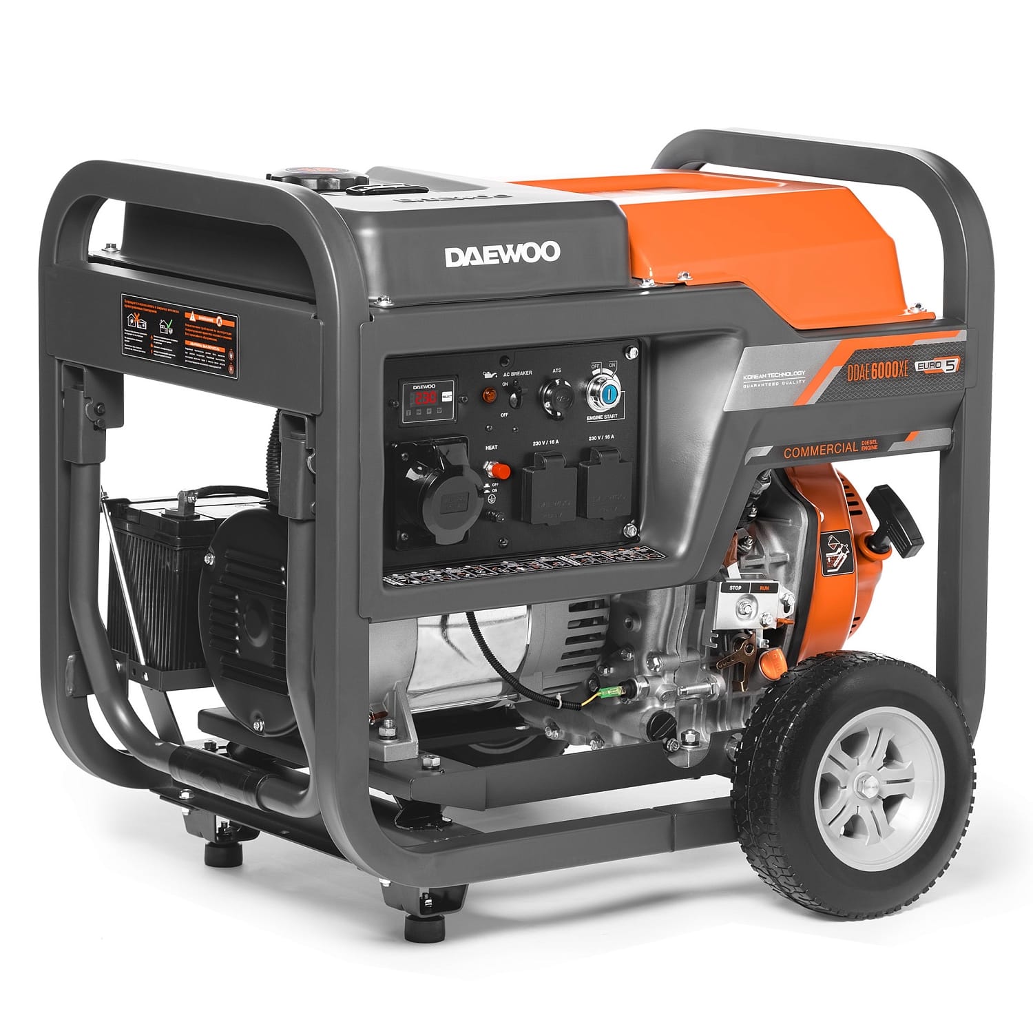 Генератор дизельный Daewoo Power DDAE 6000XE