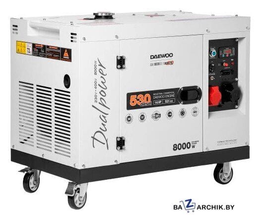 Генератор дизельный Daewoo Power DDAE 10000DSE-3