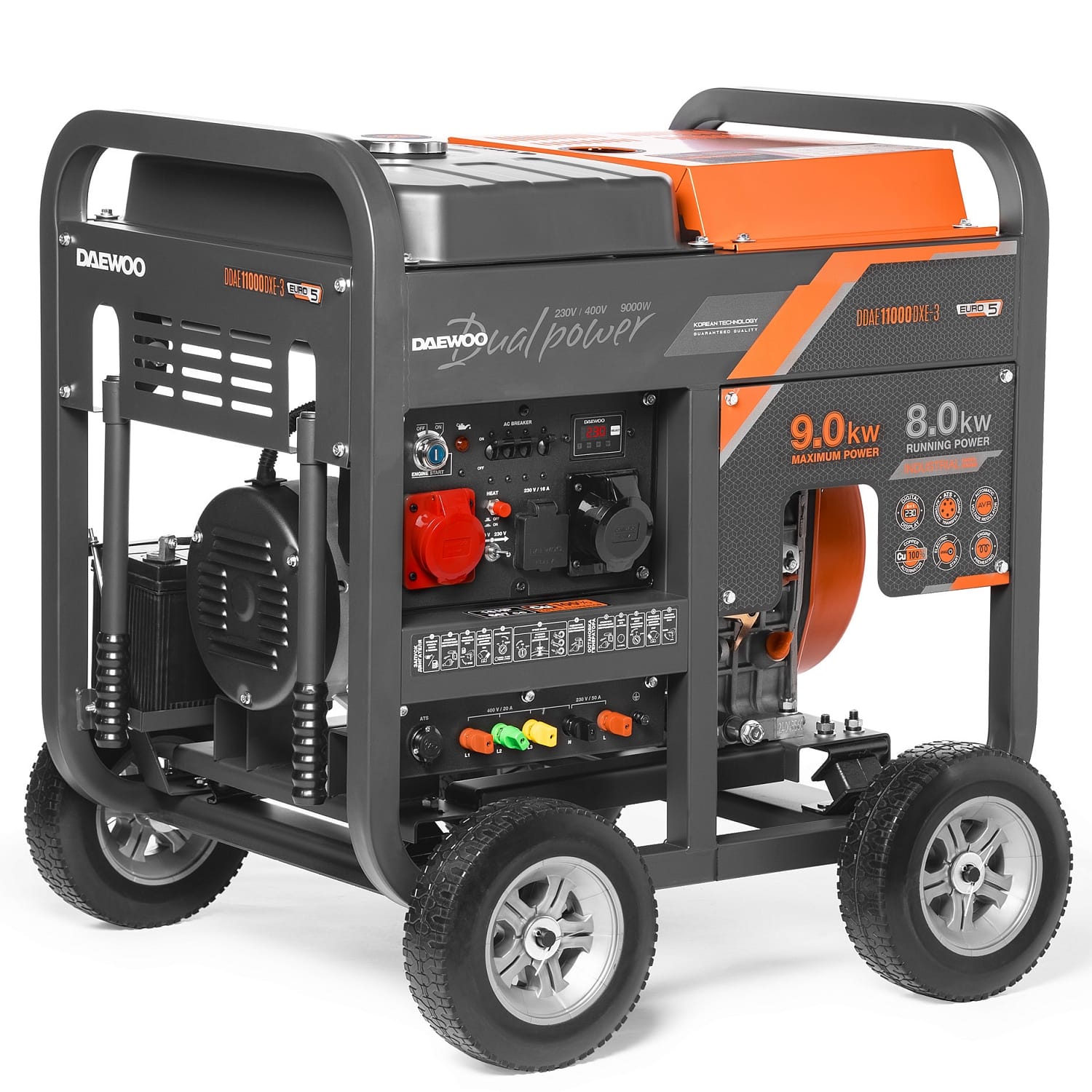 Генератор дизельный Daewoo Power DDAE 11000DXE-3