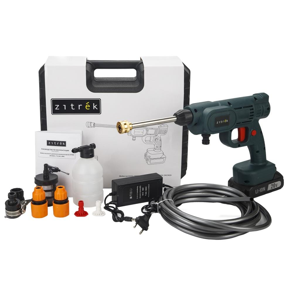 Мойка высокого давления аккумуляторная ZKCW20 085-2040 Zitrek