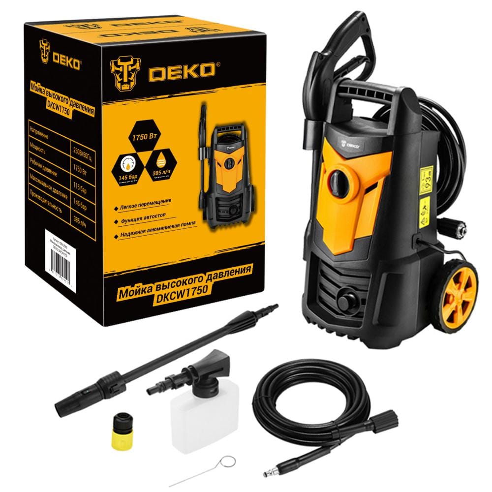 Мойка высокого давления DKCW1750 Deko