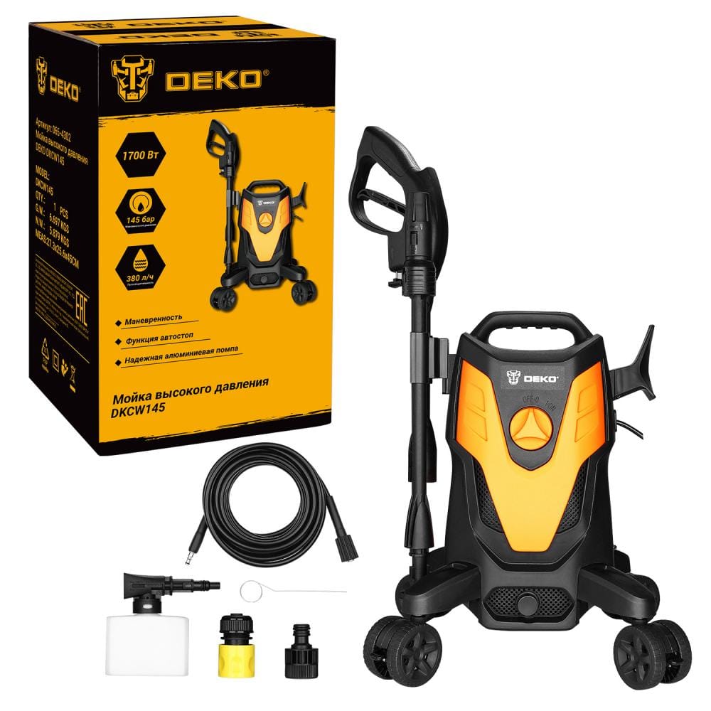 Мойка высокого давления DKCW145 Deko