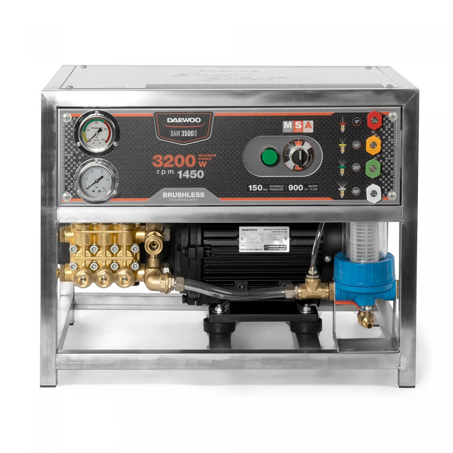 Мойка высокого давления DAW 3500S Daewoo Power