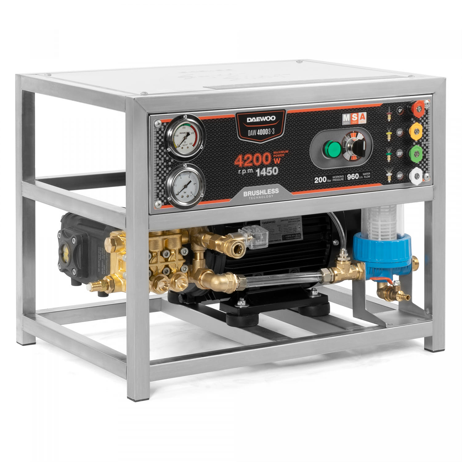 Мойка высокого давления DAW 4000S-3 Daewoo Power