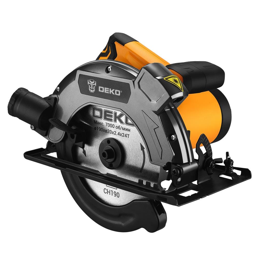 Пила циркулярная DKCS1800W Laser Deko