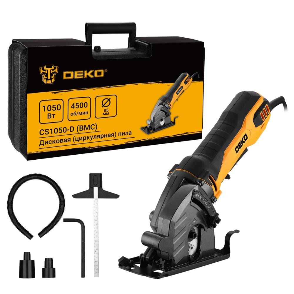Пила циркулярная CS1050-D Deko