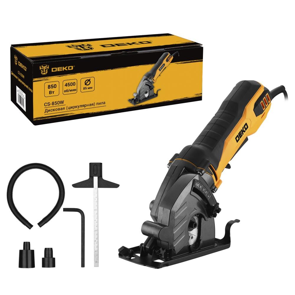 Пила циркулярная Deko CS-850W