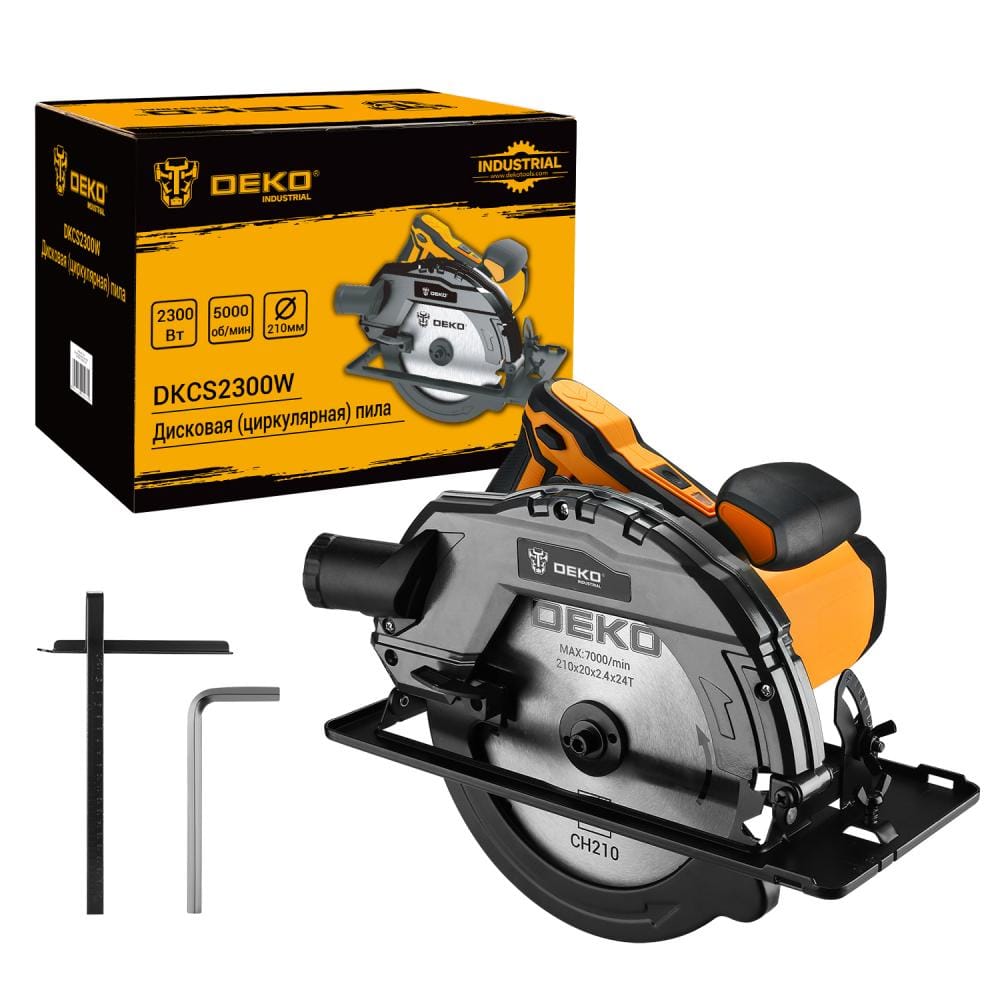 Пила циркулярная DKCS2300W Deko