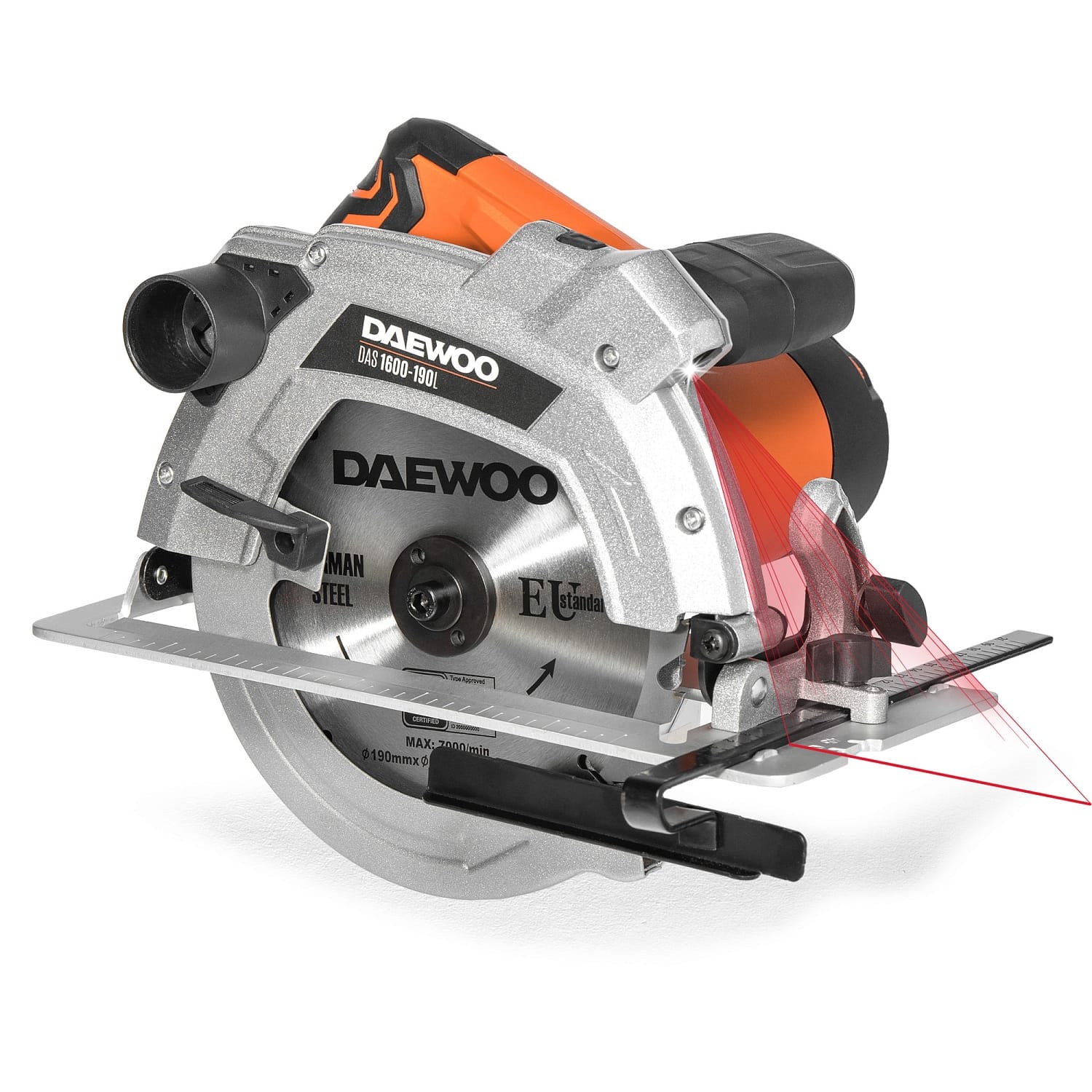 Пила циркулярная DAS 1600-190L Daewoo Power