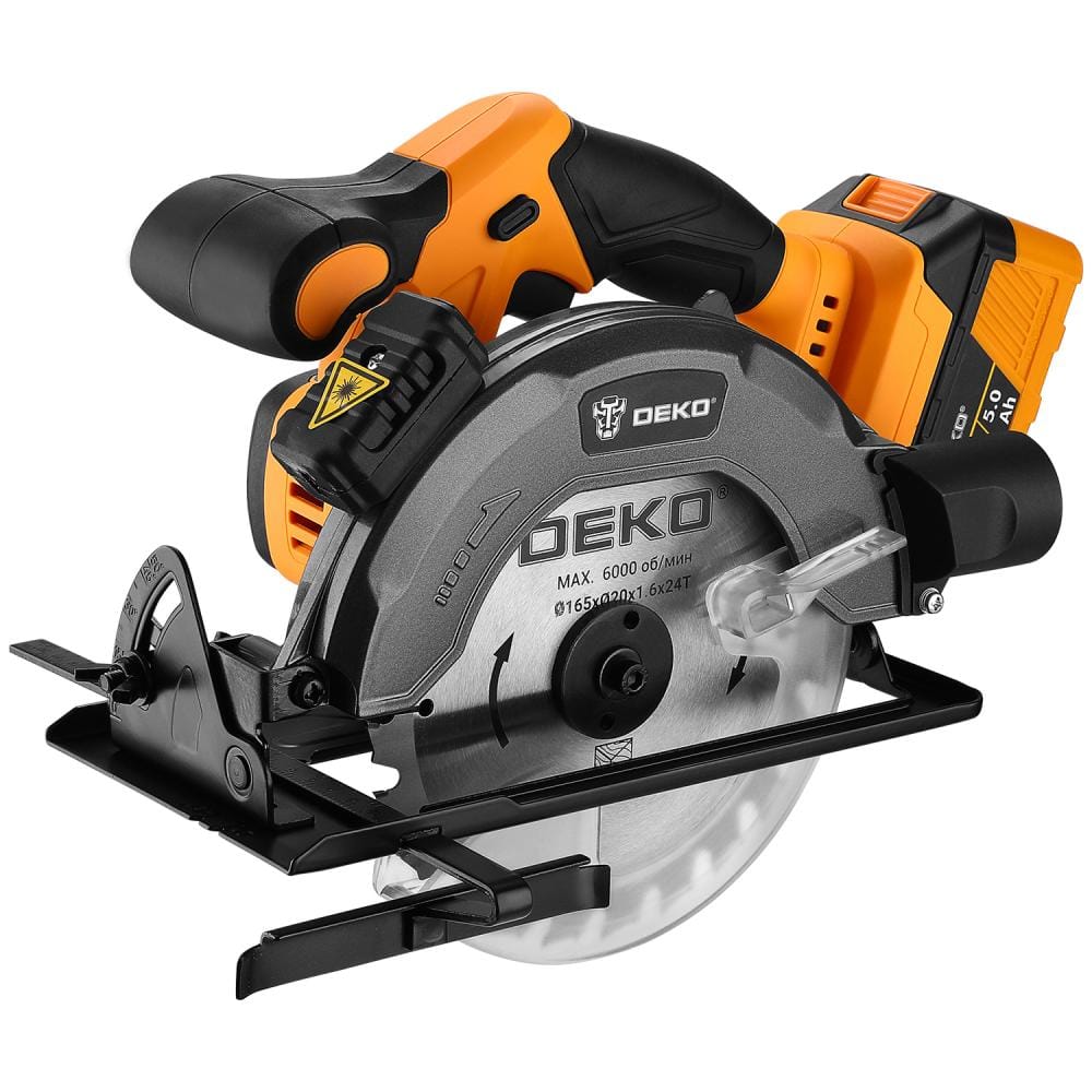 Пила циркулярная аккумуляторная CSDU20 Deko