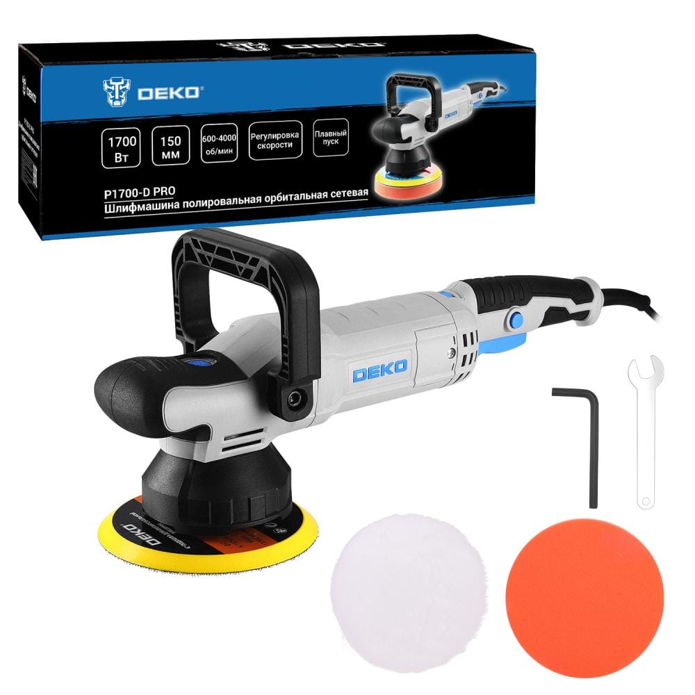 Полировальная машина P1700-D PRO Deko