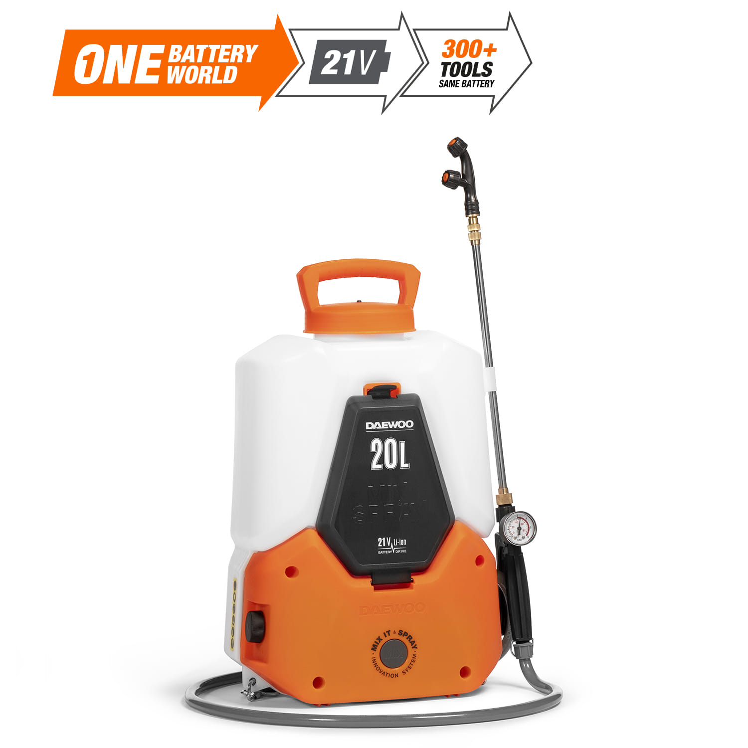Опрыскиватель аккумуляторный DSA 2021LI SET Daewoo Power