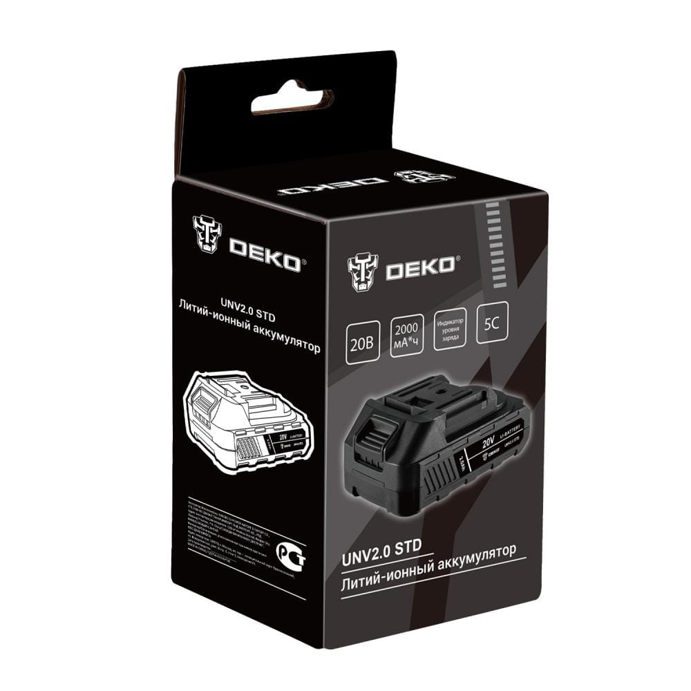 Аккумулятор Deko UNV2.0 STD