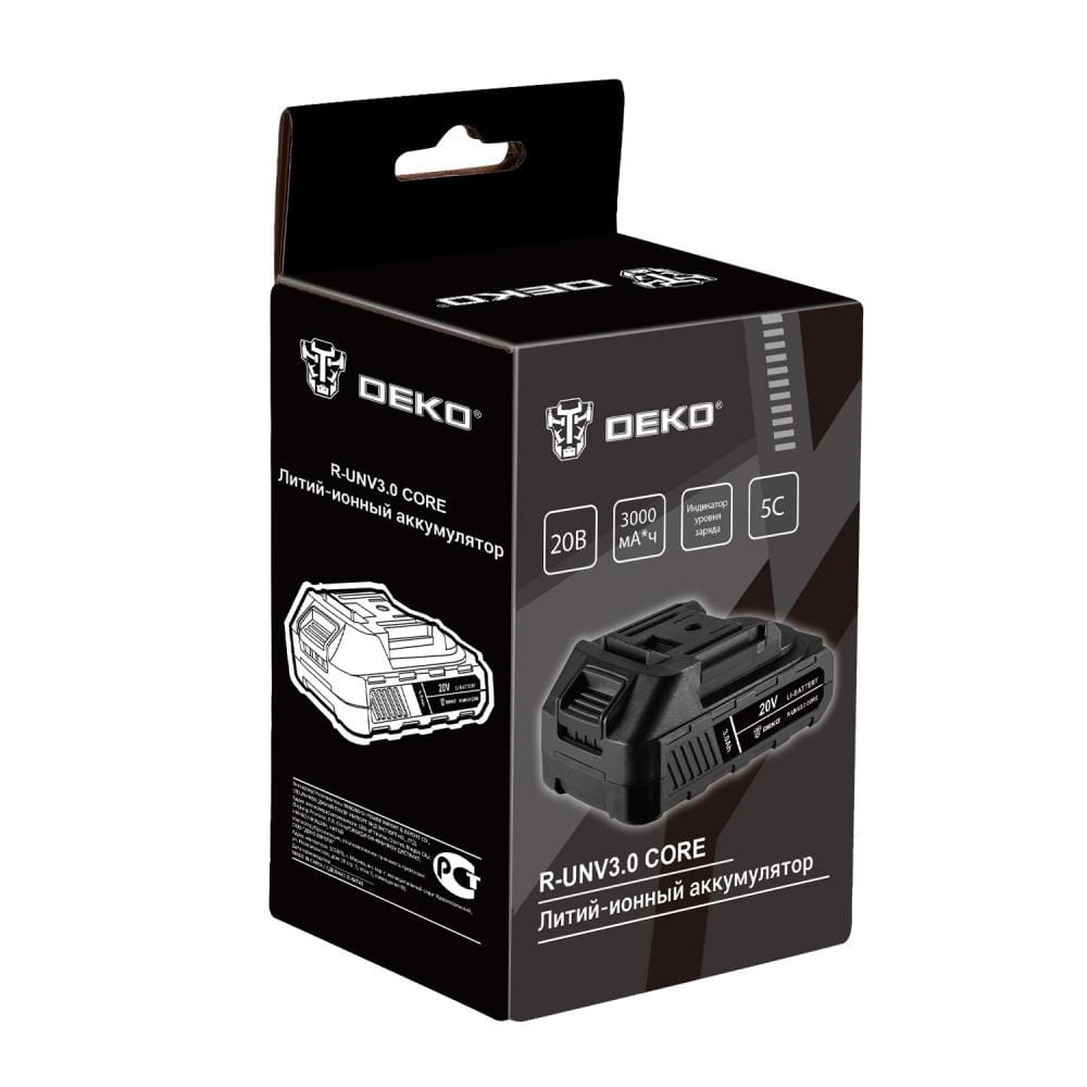 Аккумулятор Deko R-UNV3.0 CORE