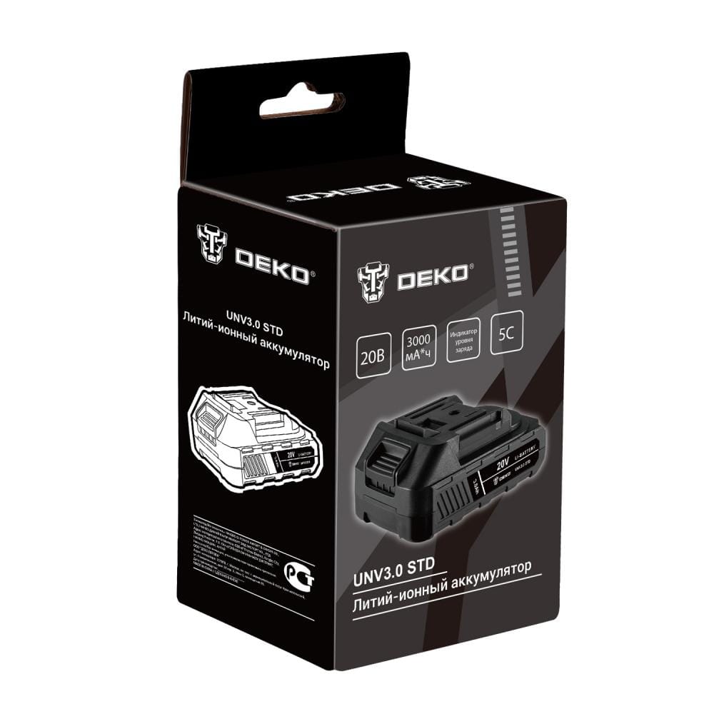 Аккумулятор Deko UNV3.0 STD