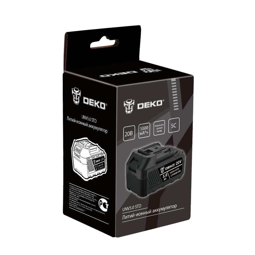 Аккумулятор Deko UNV5.0 STD