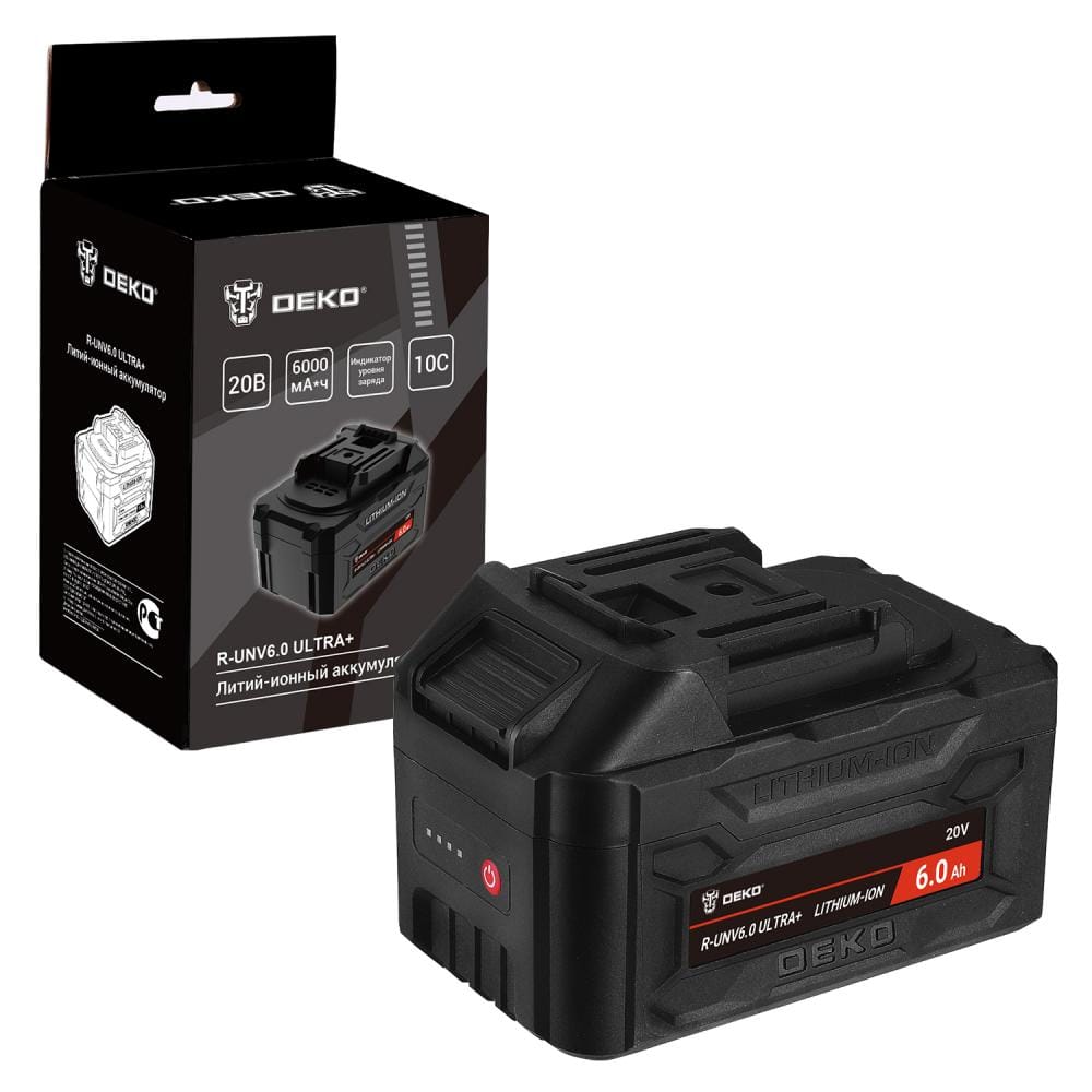 Аккумулятор Deko R-UNV6.0 ULTRA +