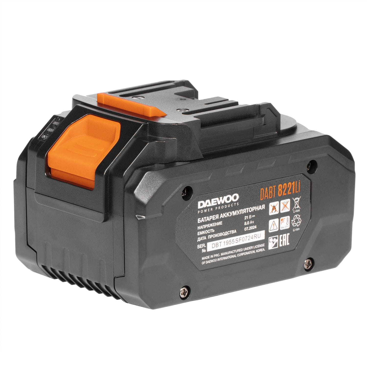 Аккумулятор Daewoo Power DABT 8221Li